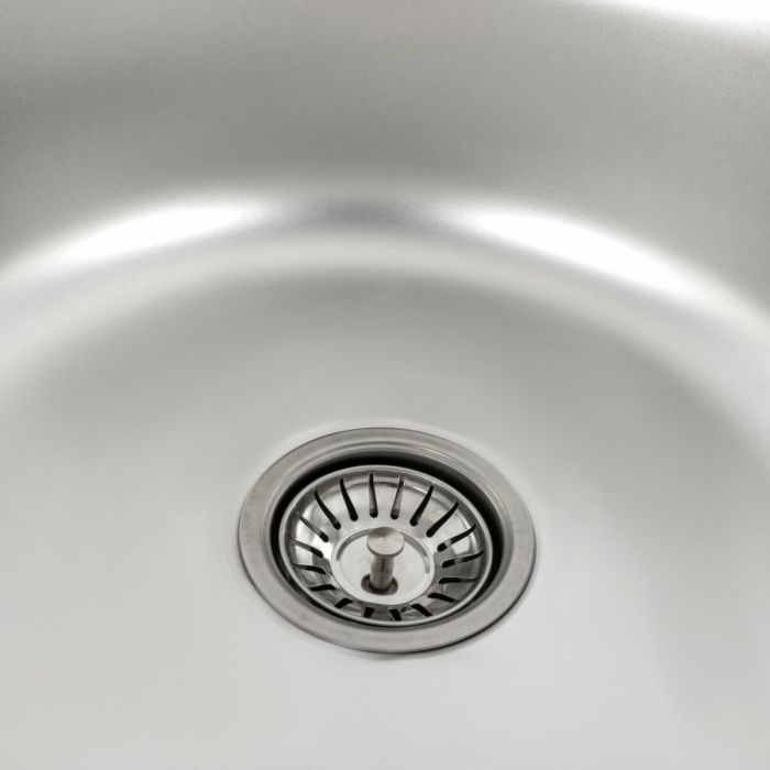 Кухонная мойка из нержавеющей стали Platinum 7750 САТИН (0,8/180 мм)