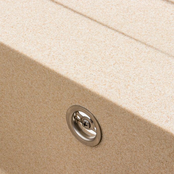 Кухонна мийка гранітна матова 7050 CASCADA VALESO Сафарі