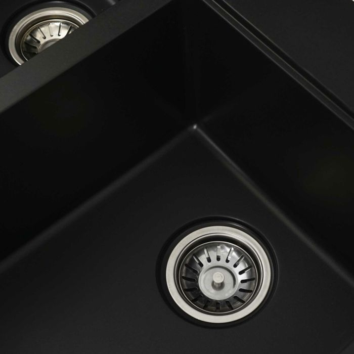 Гранітне миття для кухні Platinum 7850 HARMONY матове Чорна, L