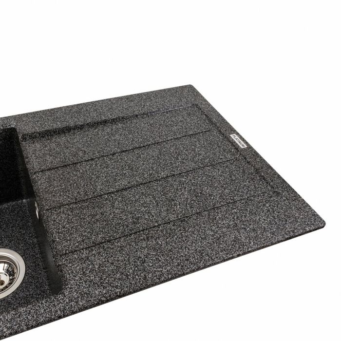 Гранітне миття для кухні VALESO 7843 SOLID матовий Графіт
