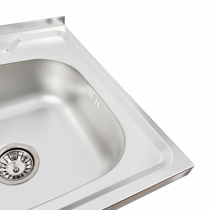 Кухонная мойка из нержавеющей стали Platinum ДЕКОР 5050 (0,7/160 мм)