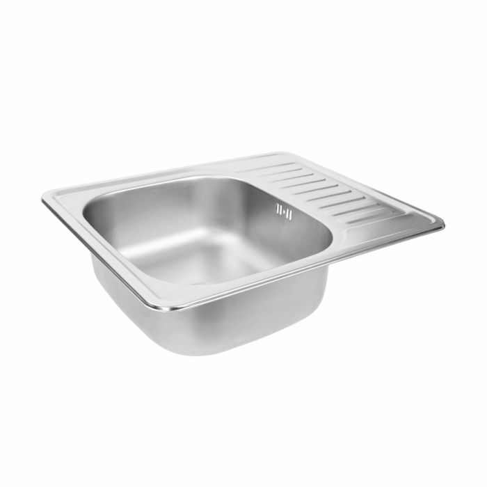 Кухонная мойка из нержавеющей стали Platinum 5848 САТИН (0,6/170 мм), R