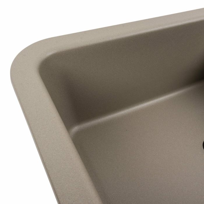 Гранітне миття для кухні VALESO 7850 CUBE матовий Титан