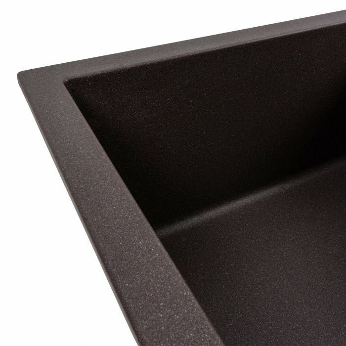 Гранитная мойка для кухни Platinum 6550 LOTOS матовый Гренадин
