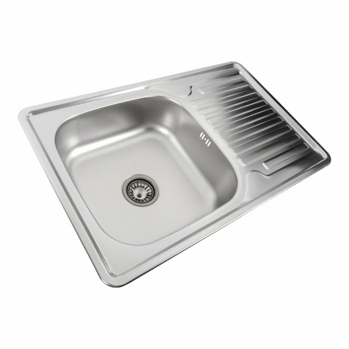 Кухонная мойка из нержавеющей стали Platinum ДЕКОР 7850 (0,8/180 мм)