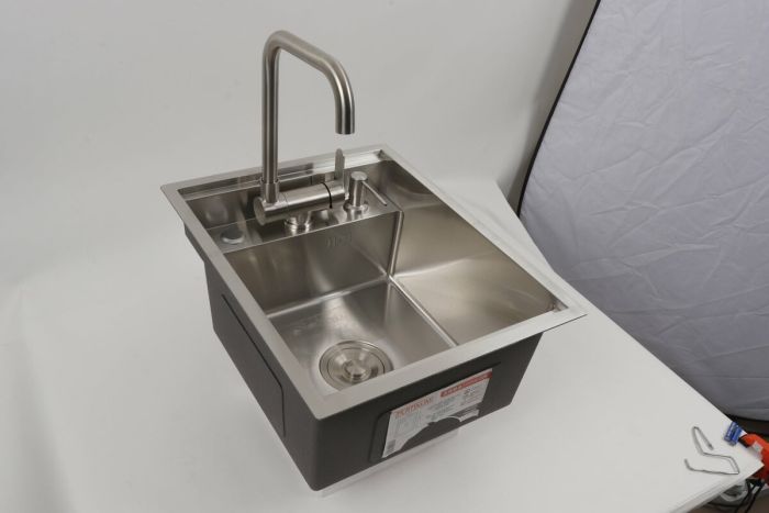 Кухонная мойка CM 40*50 скрытая нержавейка Platinum Handmade