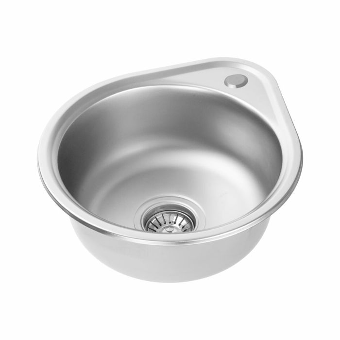 Кухонная мойка из нержавеющей стали Platinum САТИН 4539 (0,6/170 мм)