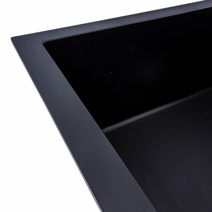 Гранітне миття для кухні VALESO 7843 SOLID матовий Чорний