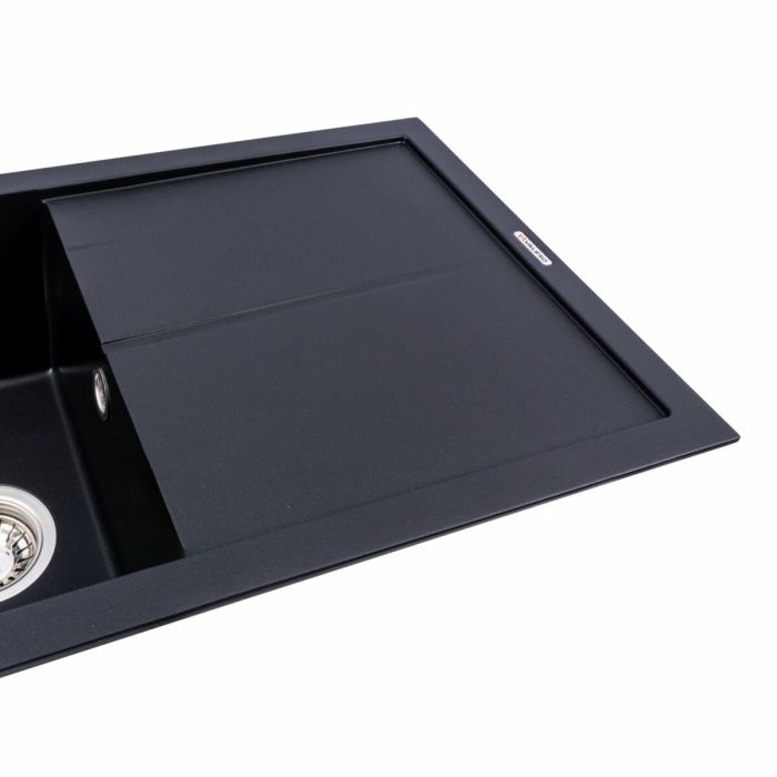 Гранітне миття для кухні VALESO 7843 SOLID матовий Чорний