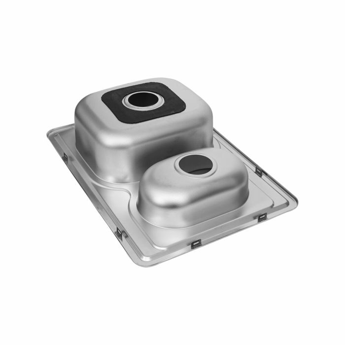 Кухонная мойка из нержавеющей стали Platinum ДЕКОР 7050D (0,8/180 мм)