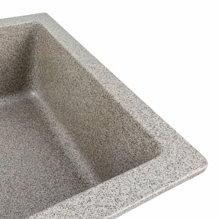 Гранитная мойка для кухни Platinum 7945 Paruana серая