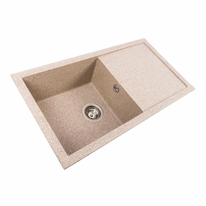 Гранітне миття для кухні VALESO 7843 SOLID матова Карамель