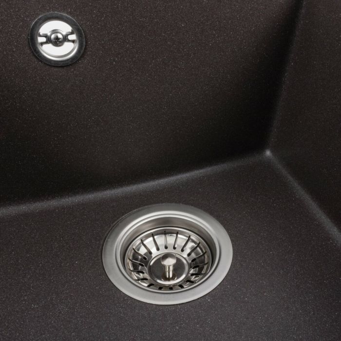 Гранитная мойка для кухни Platinum 4150 SOKIL матовый Гренадин