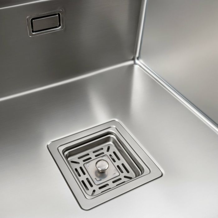 Кухонная мойка скрытая нержавеющая сталь Platinum TZ 40*50