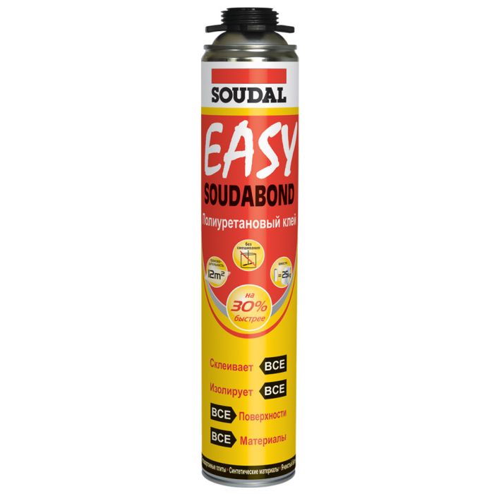 Пена клей п/пистолет SOUDABOND EASY GUN 750 мл