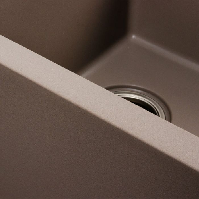 Гранитная мойка для кухни Platinum 7850 HARMONY матовая Дюна
