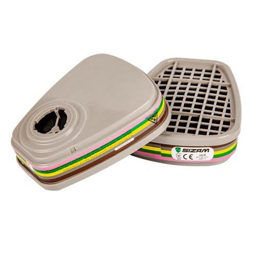 Комплект Полумаска PROMASK M 6200 + Фильтры 6051 A1 2шт.