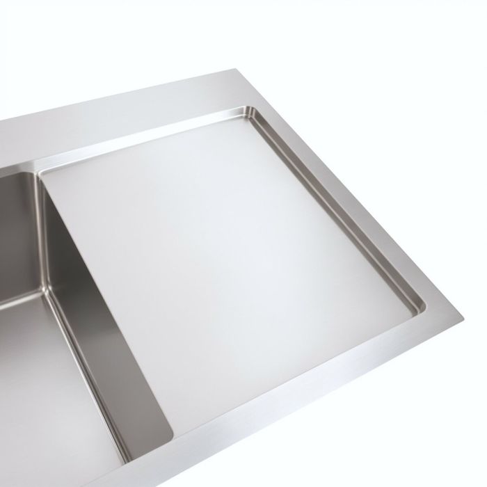 Мойка Platinum Handmade 780х430х220 L нержавеющая сталь (квадратный сифон, 3.0/1.0)