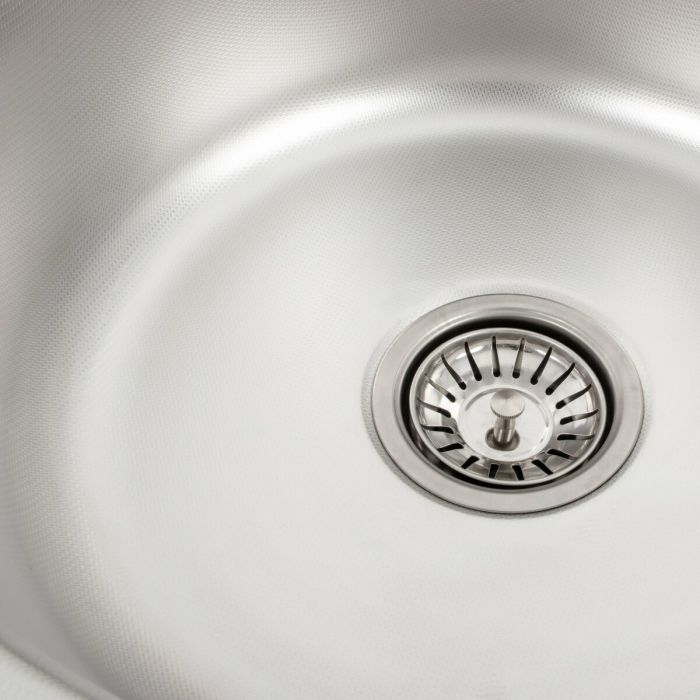 Кухонна мийка із нержавіючої сталі Platinum ДЕКОР 490 (0,6/170 мм)