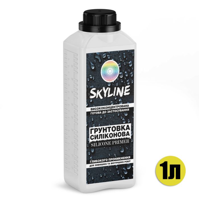 Грунтовка Силиконовая высококонцентрированная глубокопроникающая Silicone Primer SkyLine 1л