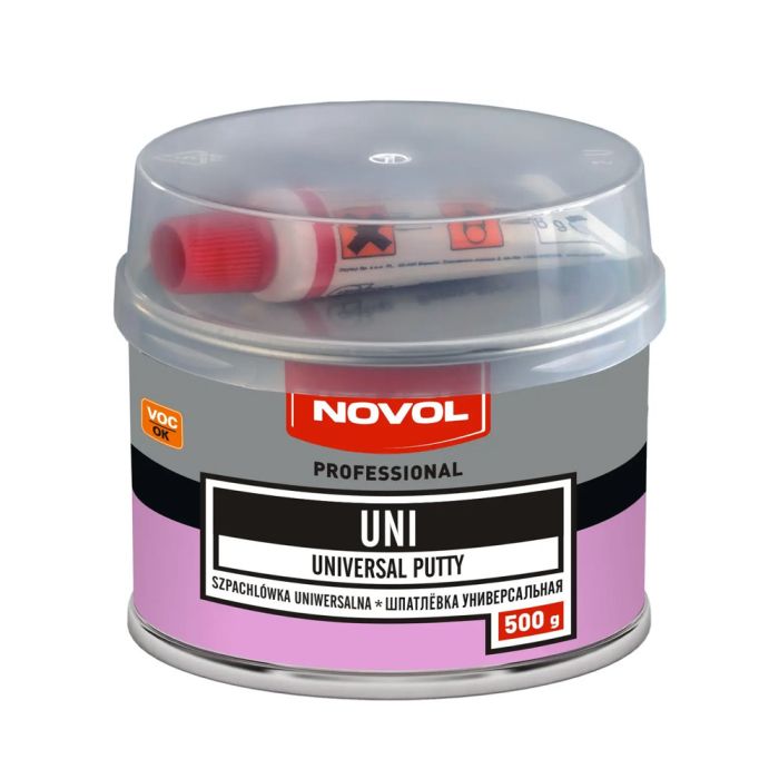 Шпаклевка автомобильная универсальная NOVOL UNI 0.5 кг
