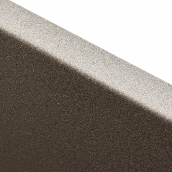 Гранитная мойка для кухни Platinum 4040 RUBA матовый титан