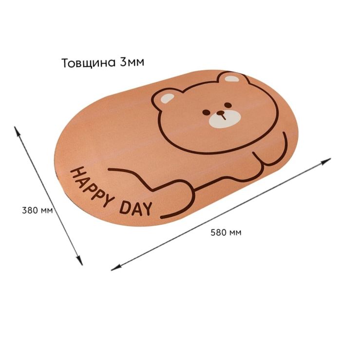 Влагопоглощающий коврик 38*58CM*3MM(D) SW-00002556