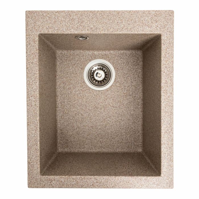 Гранітне миття для кухні Platinum 4150 SOKIL матова (карамель), R