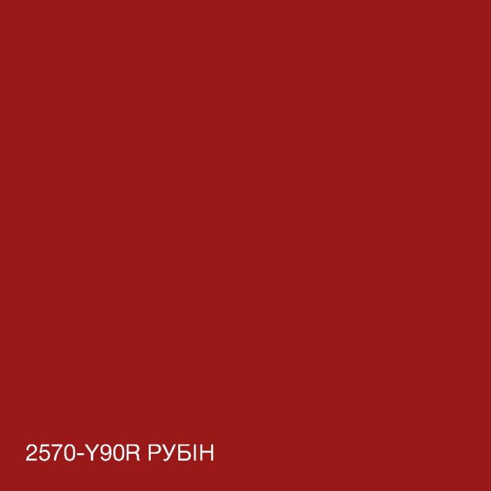 Краска Акрил-латексная Фасадная Skyline 2570-Y90R (C) Рубин 1л