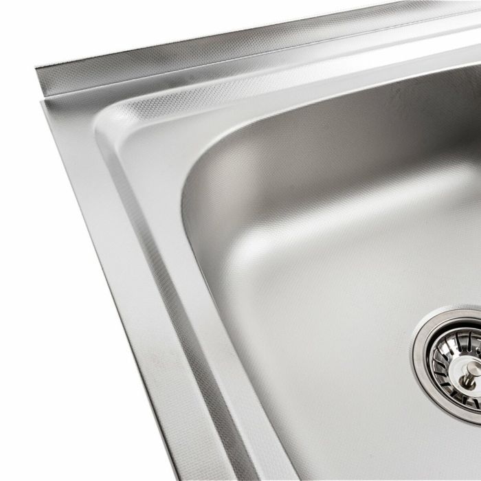 Кухонная мойка из нержавеющей стали Platinum ДЕКОР 8050 L (0,7/160 мм)