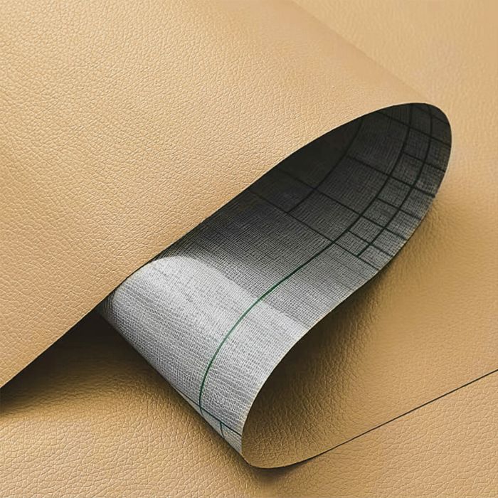 Самоклеющая экокожа в рулоне 1.37*1m*0.5mm Песочный (D) SW-00002171
