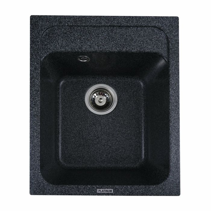 Гранитная мойка для кухни Platinum 4050 KORRADO матовая Графит, L