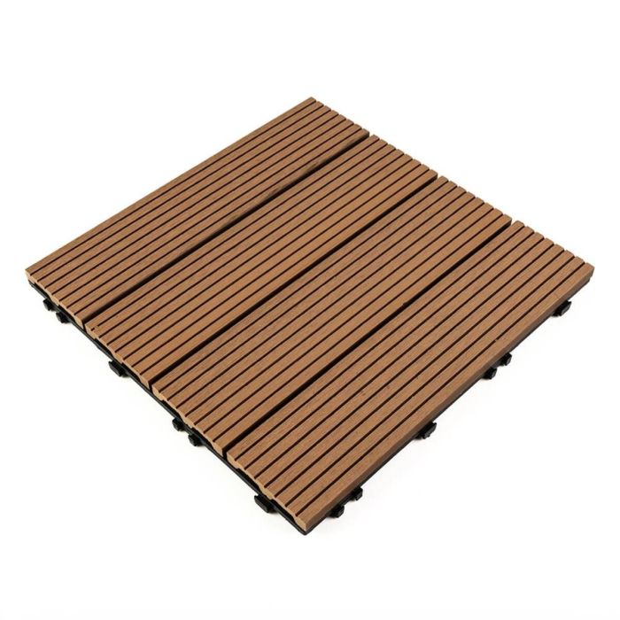 Композитная плитка WPC натуральное дерево 30*30CM*2СM (D) SW-00001711