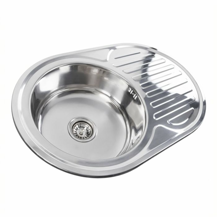 Кухонная мойка из нержавеющей стали Platinum 7750 ПОЛИРОВКА (0,8/180 мм), L