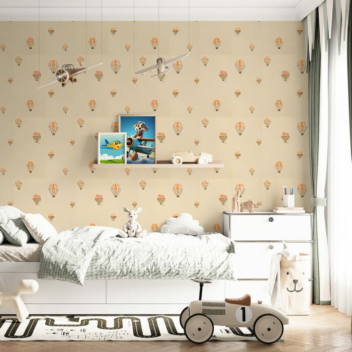 Панель стеновая 3D 700*700*4mm воздушные шары рогожка (D) SW-00001973
