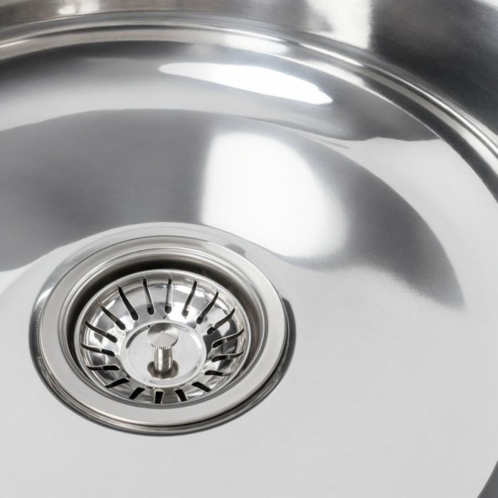 Кухонная мойка из нержавеющей стали Platinum ПОЛИРОВКА 5745 (0,8/180 мм)