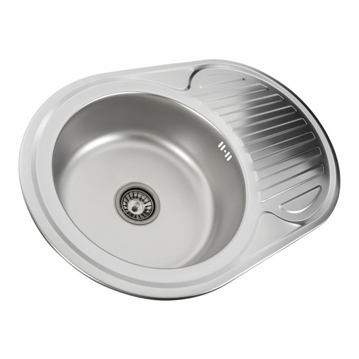 Кухонная мойка из нержавеющей стали Platinum 7750 САТИН (0.6/170 мм)