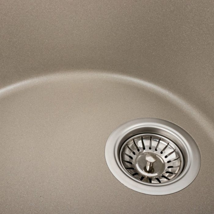 Гранитная мойка для кухни Platinum 5847 ONYX матовый Титан, L