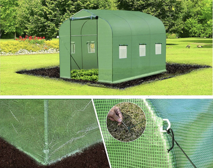 Теплица садовая - парник Holla Garden Польша 6м2 (300х200х200)