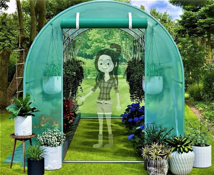 Парник, теплица 10 м² (400 x 250см) Garden Line Польша