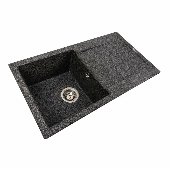Гранітне миття для кухні VALESO 7843 SOLID матовий Графіт
