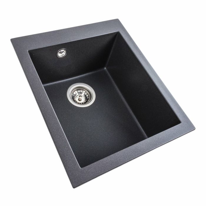 Гранитная мойка для кухни Platinum 4150 SOKIL матовый Морион