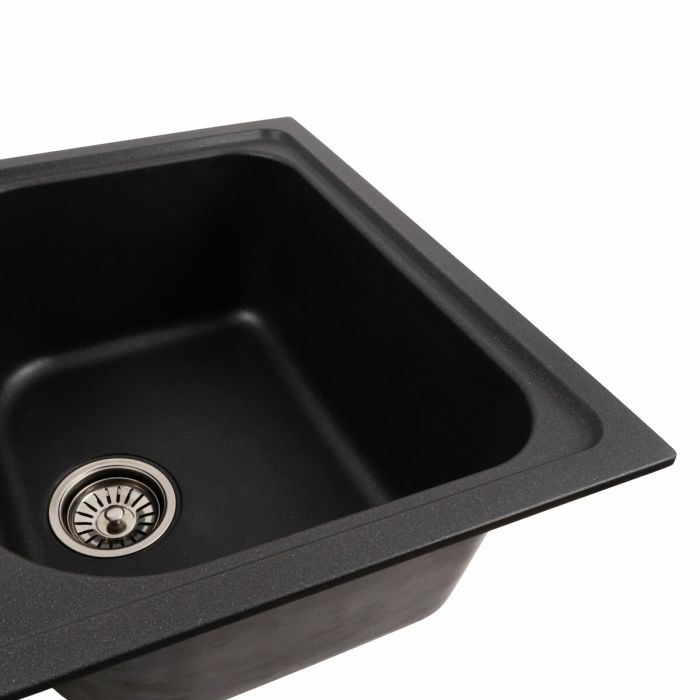 Гранитная мойка для кухни Platinum 7950 Equatoria матовый Морион