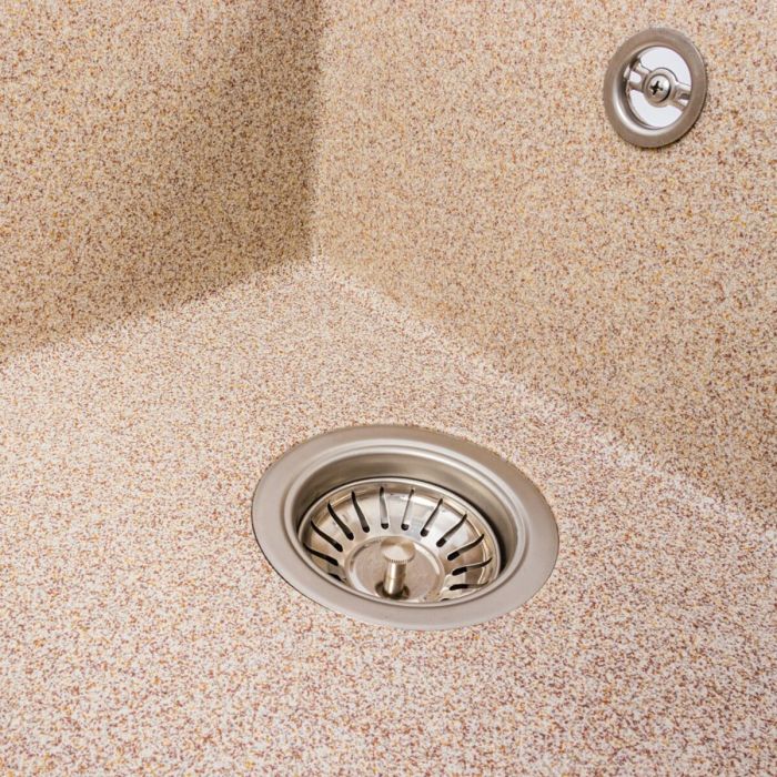 Гранітне миття для кухні VALESO 7843 SOLID матова Карамель