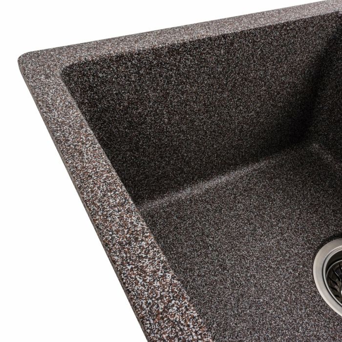 Гранітне миття для кухні VALESO 6250 ZIRKONE матовий Мікс