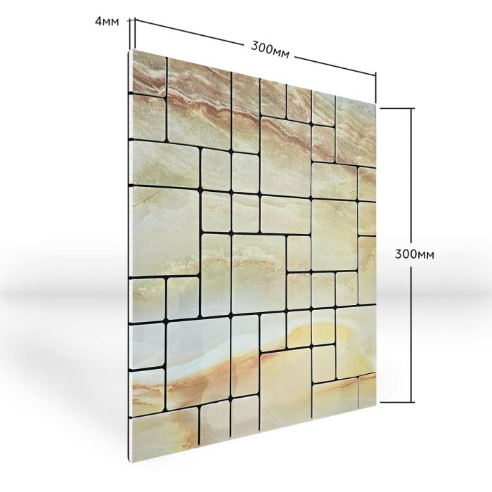 Самоклеящаяся PET мозаика 30*30CM*4MM (D) SW-00002442
