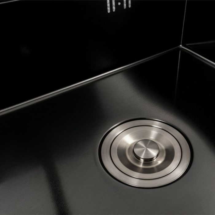 Кухонная мойка CM 50*50 скрытая PVD черная Platinum Handmade