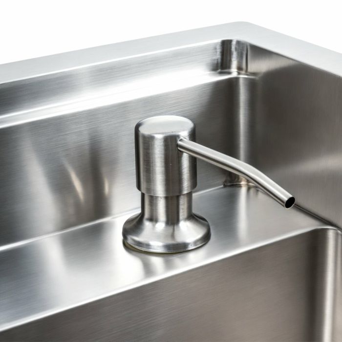 Кухонная мойка скрытая нержавеющая сталь Platinum TZ 40*50