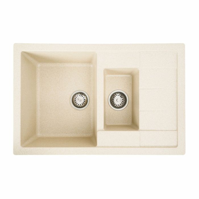 Гранитная мойка для кухни Platinum 7850W TOSKANA матовая Сафари, L