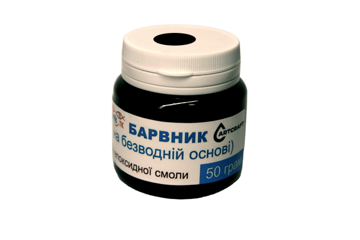 Барвник пігмент для епоксидної смоли на безводній основі.